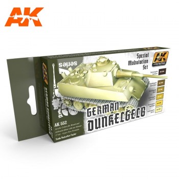 AK German Dunkelgelb Special Modulation Set AK 552